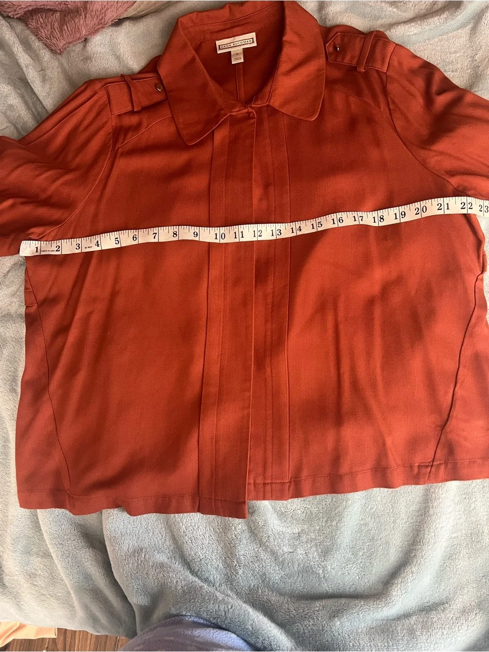 Dana Buchman Rust Utility Jacket